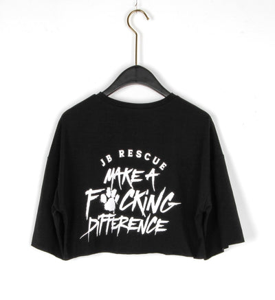 Limited Edition: Make a F*cking Difference Crop Tee
